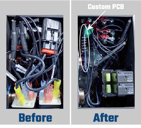 PCB - Before and After