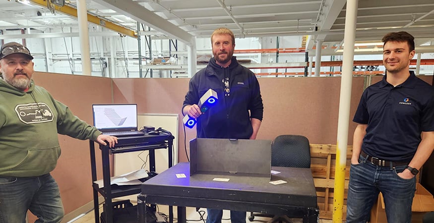 MCL - Fabrication quality team adds capabilities with 3D laser scanner